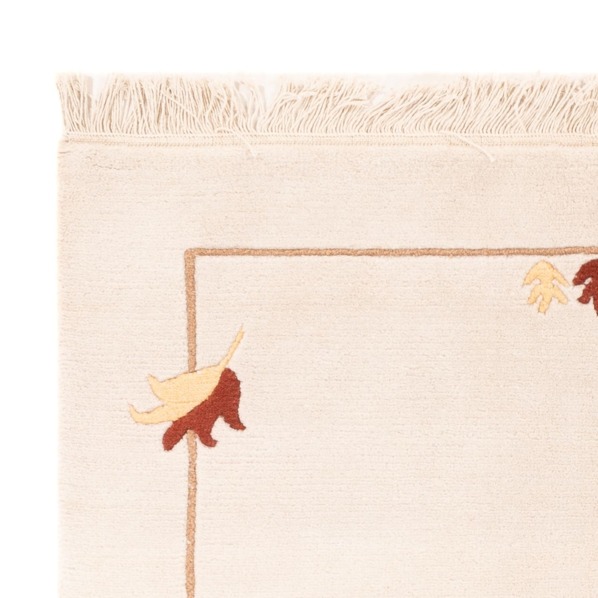 Nepal tapijt - 180 x 120 cm - licht beige