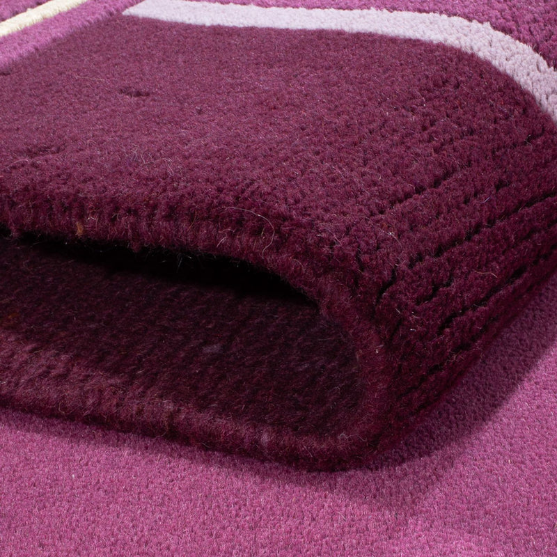 Nepal tapijt - 176 x 120 cm - fuchsia