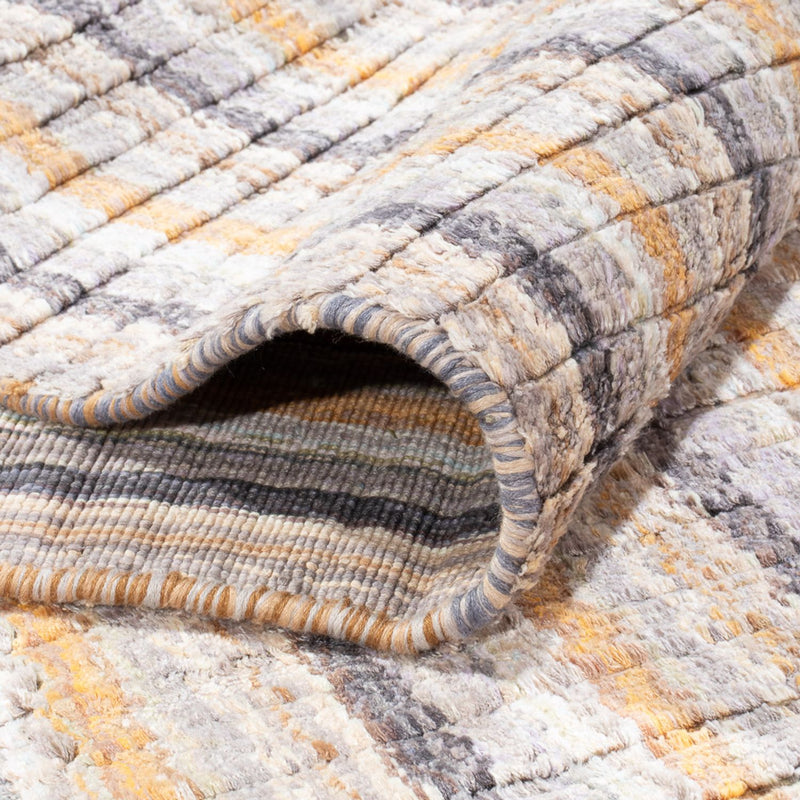 Viscose tapijt - 184 x 121 cm - beige