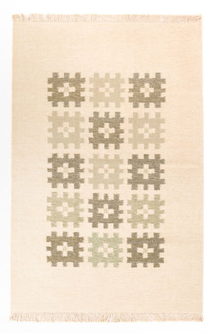 Kelim tapijt - Trendy - 180 x 120 cm - beige