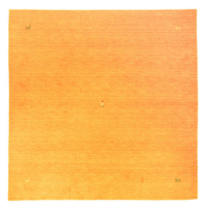 Gabbeh Tapijt - Zacht vierkant  - 250 x 250 cm - goud