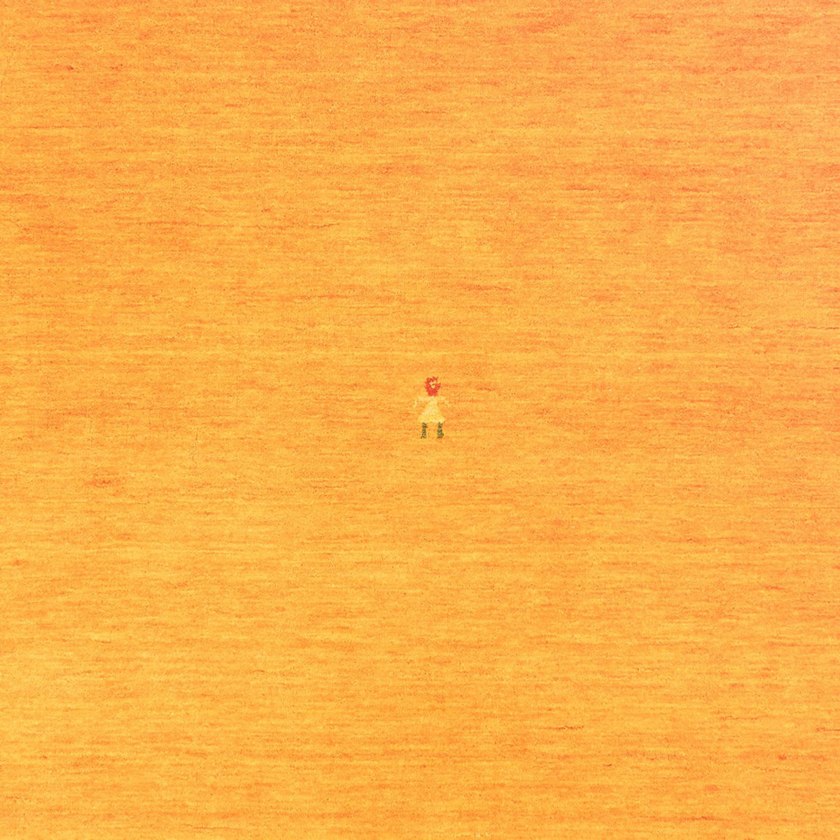 Gabbeh Tapijt - Zacht vierkant  - 250 x 250 cm - goud