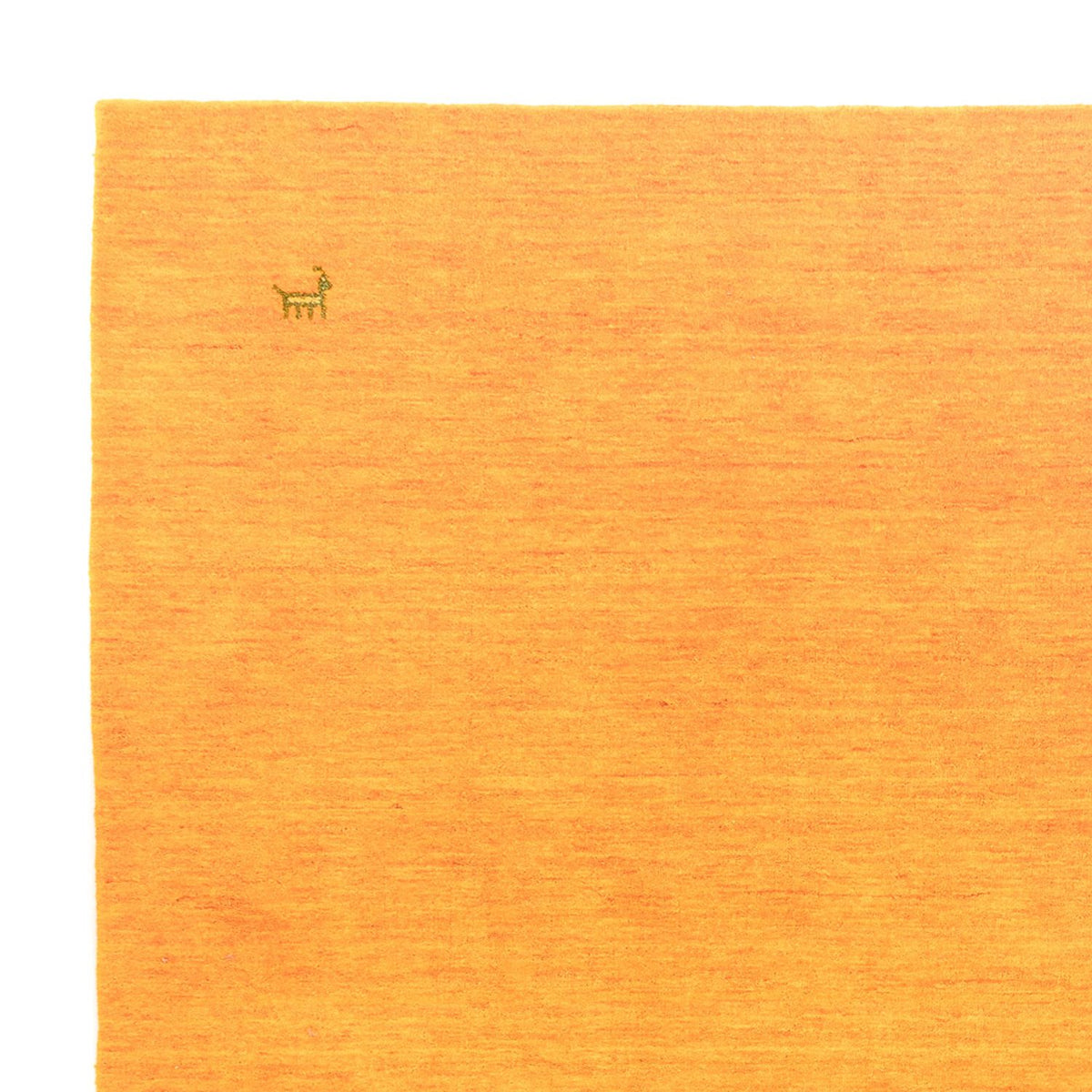 Gabbeh Tapijt - Zacht vierkant  - 250 x 250 cm - goud