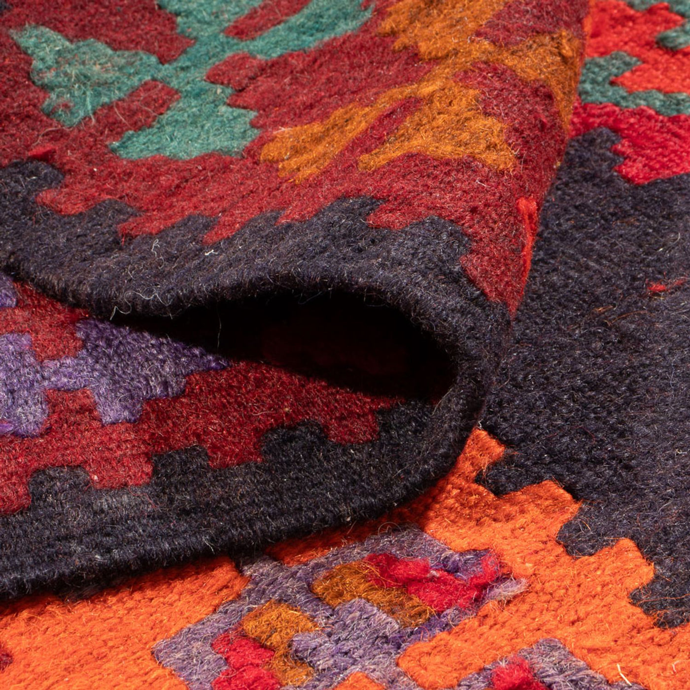 Antiek kilim Tapijt 385x145cm