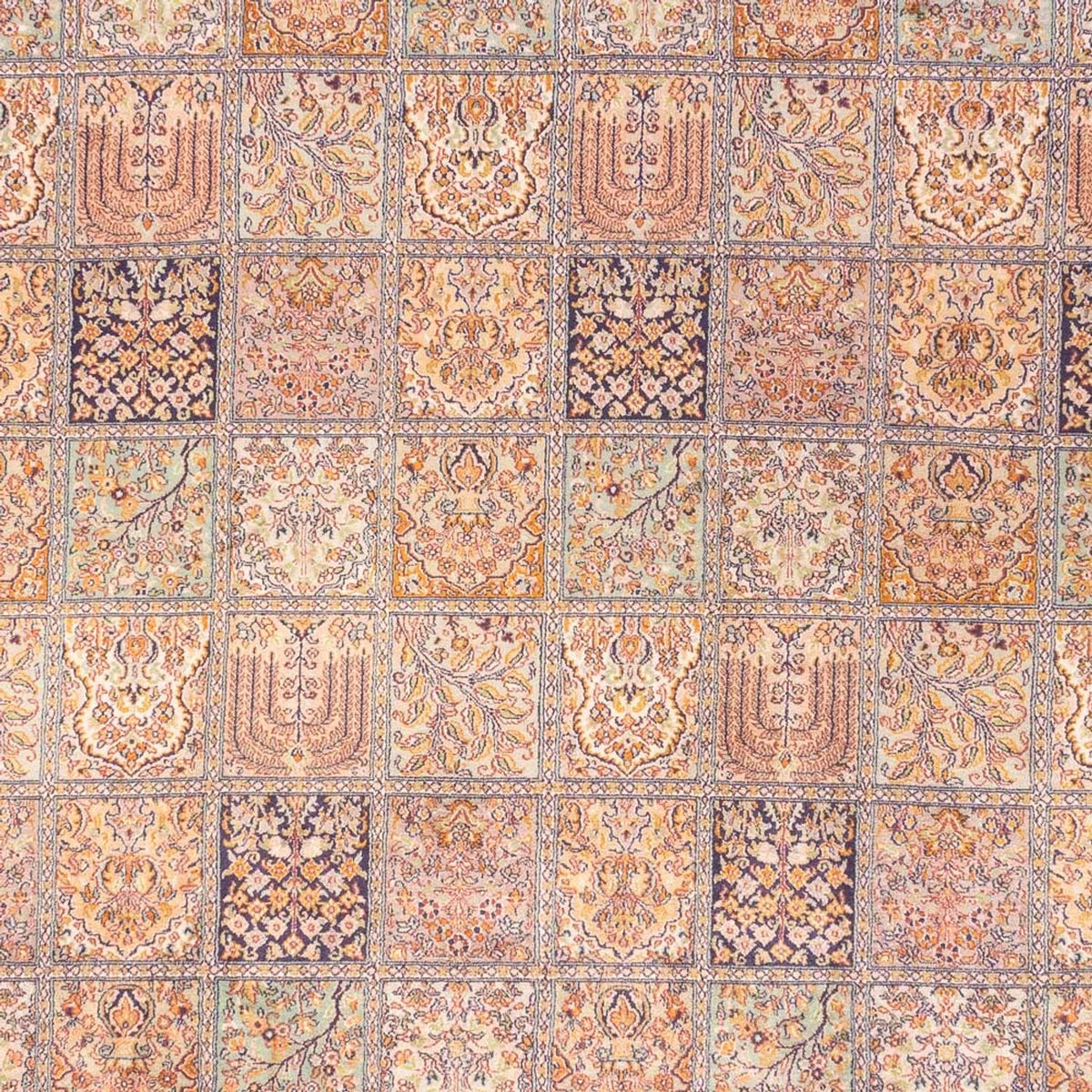 Zijden tapijt - Kashmir Silk - 337 x 247 cm - licht rood