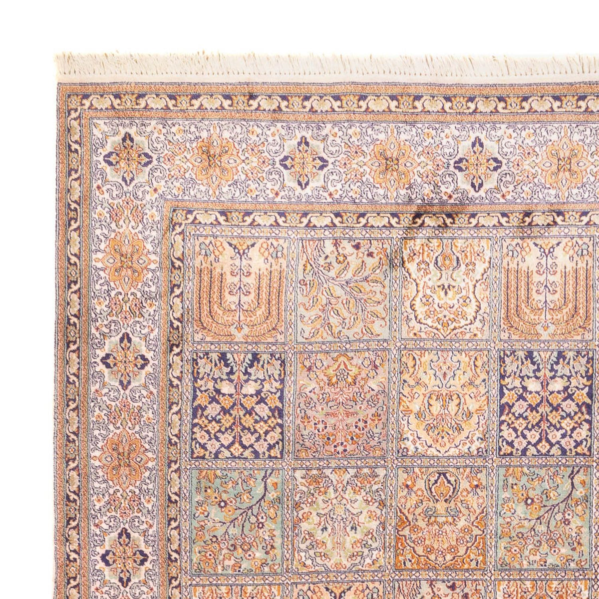 Zijden tapijt - Kashmir Silk - 337 x 247 cm - licht rood