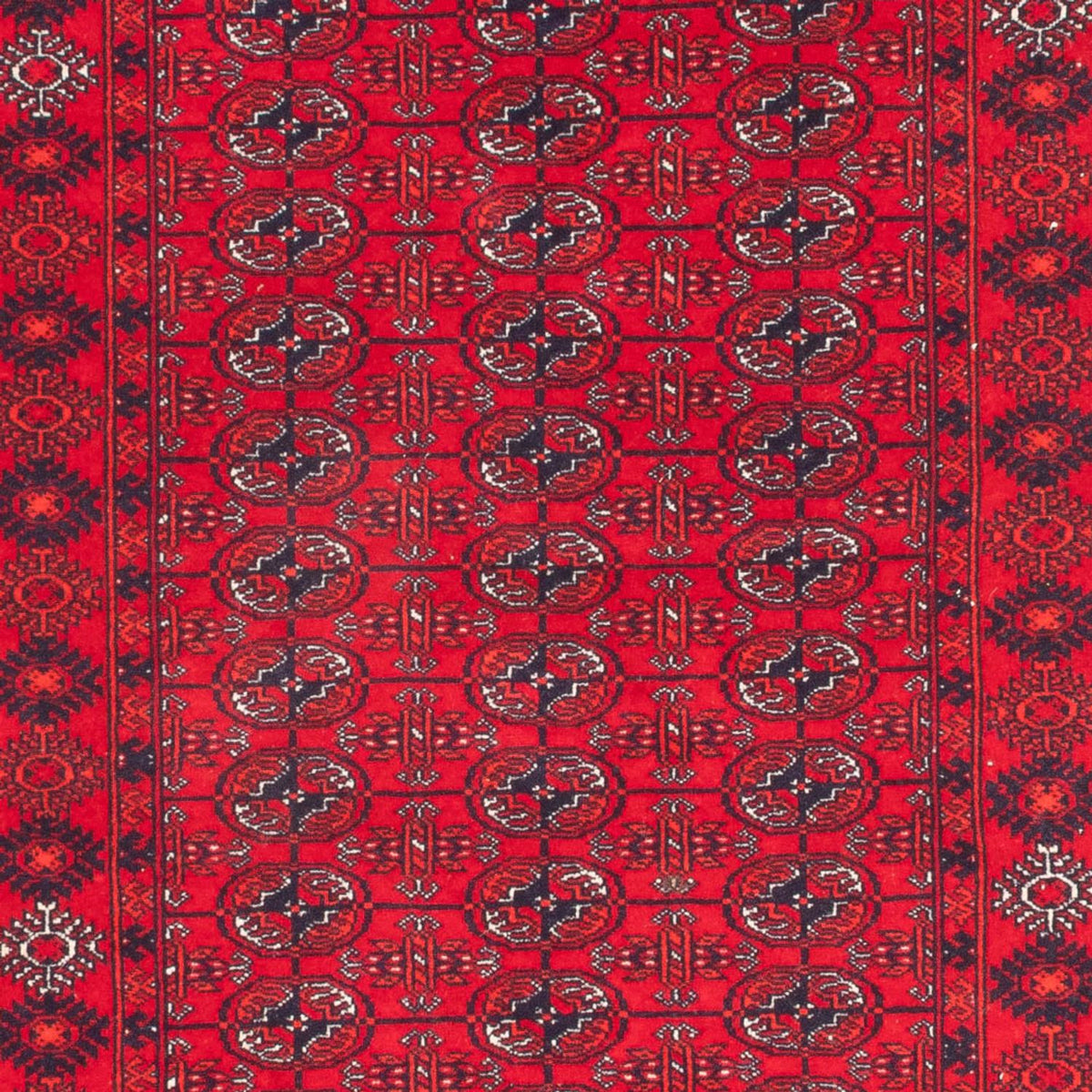 Loper Afghaans tapijt - Bukhara - 260 x 85 cm - rood