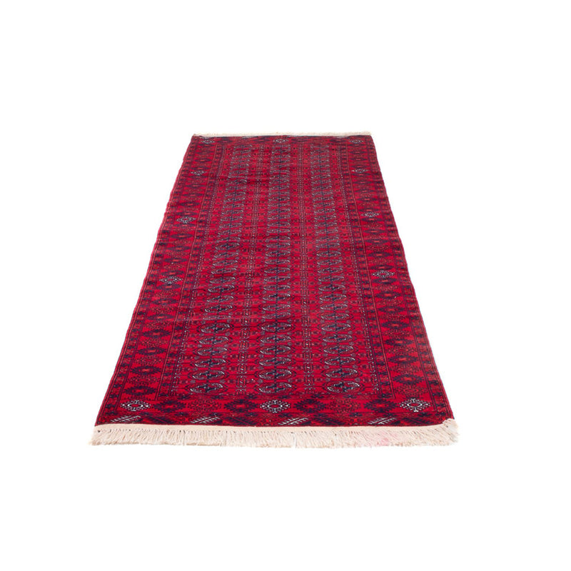 Loper Afghaans tapijt - Bukhara - 260 x 85 cm - rood