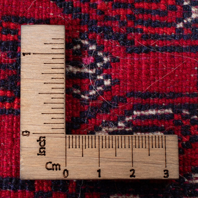 Loper Afghaans tapijt - Bukhara - 260 x 85 cm - rood