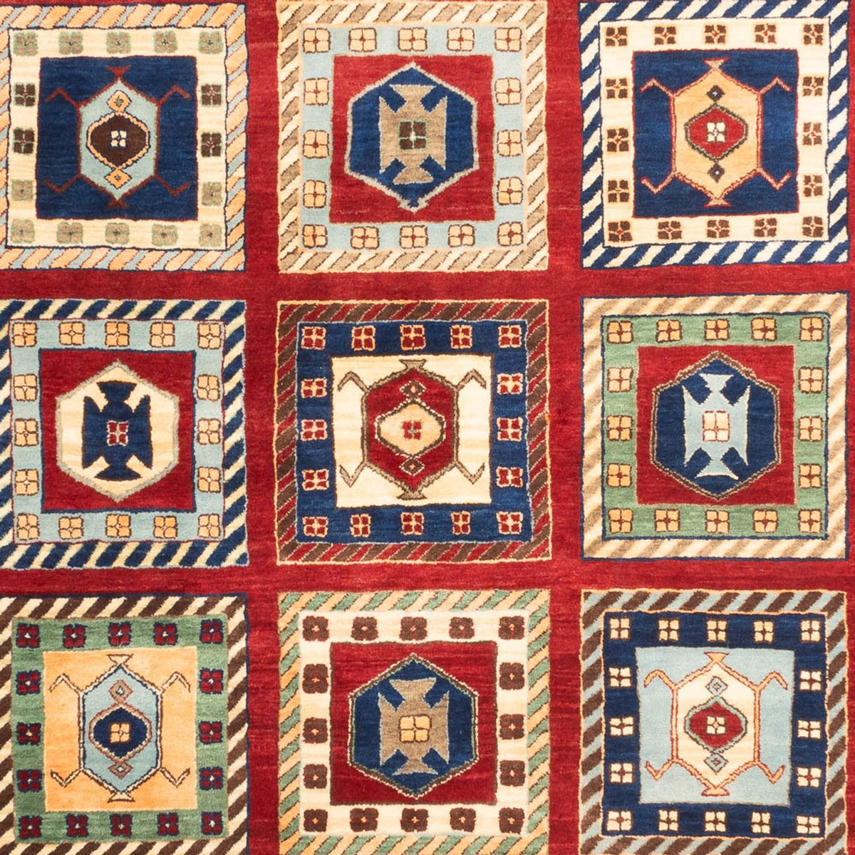 Gabbeh Tapijt - Loribaft Indus - 241 x 168 cm - veelkleurig