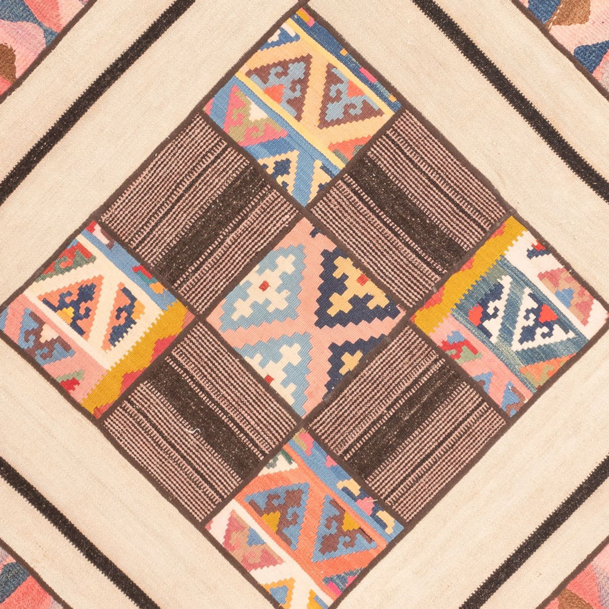 Loper Patchwork tapijt - 230 x 160 cm - veelkleurig