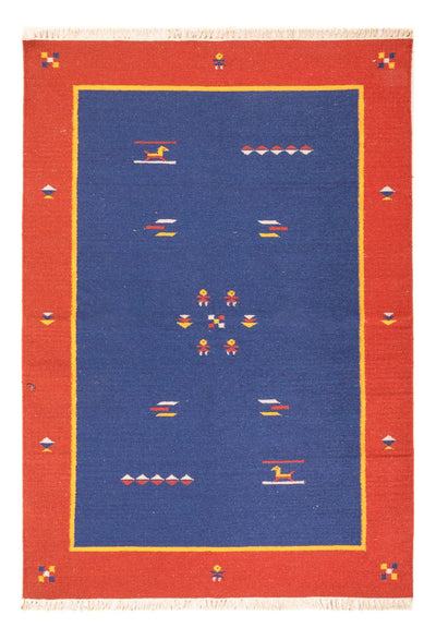 Moderne kilim Tapijt 140x200cm - Wollen tapijt