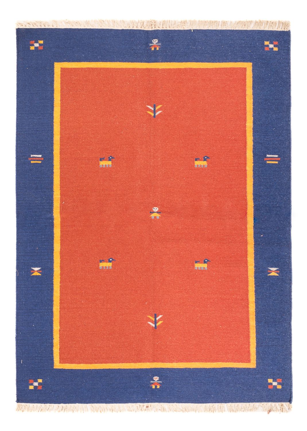 Kelim tapijt - Trendy - 200 x 140 cm - veelkleurig