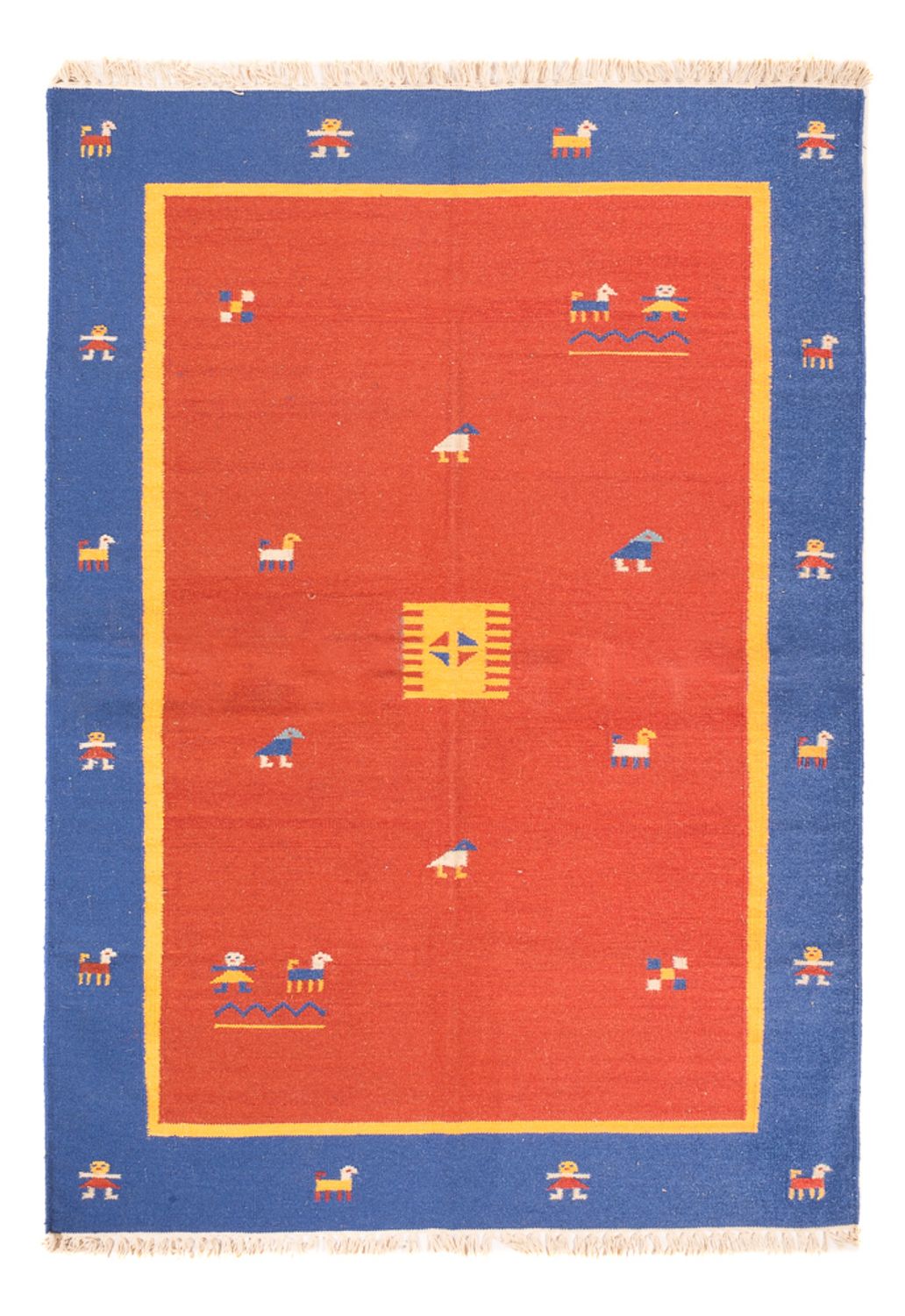 Kelim tapijt - Trendy - 200 x 140 cm - veelkleurig