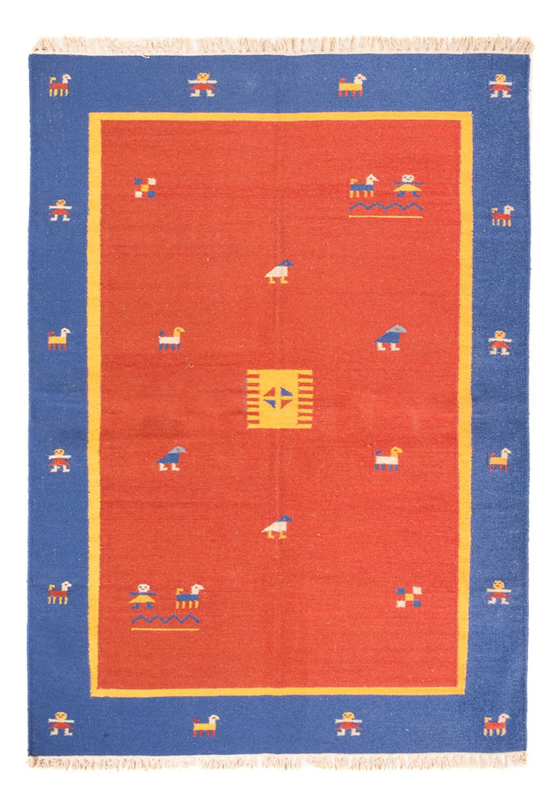 Kelim tapijt - Trendy - 200 x 140 cm - veelkleurig