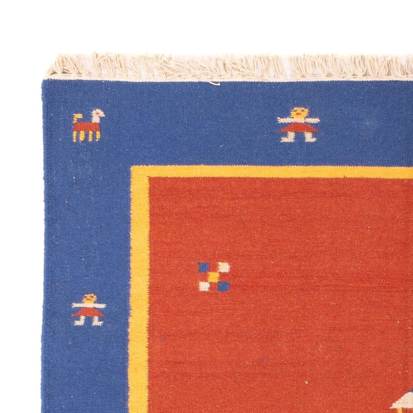 Moderne kilim Tapijt 200x140cm - Wollen tapijt