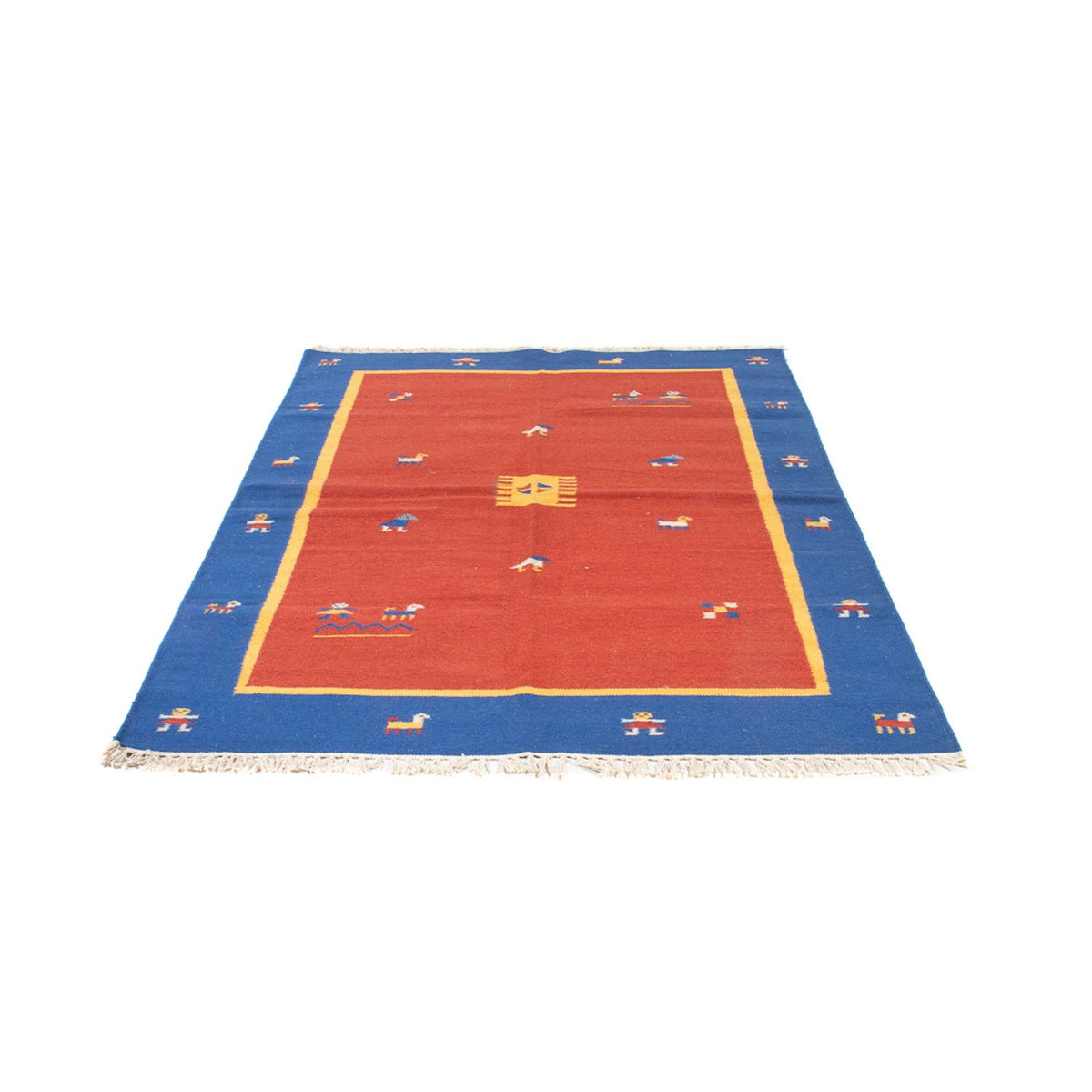 Kelim tapijt - Trendy - 200 x 140 cm - veelkleurig