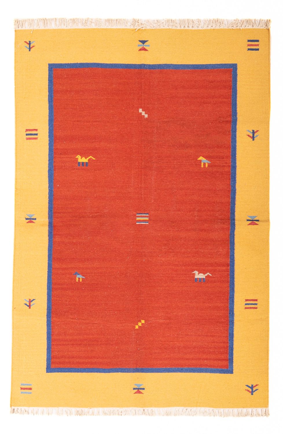 Kelim tapijt - Trendy - 200 x 140 cm - veelkleurig