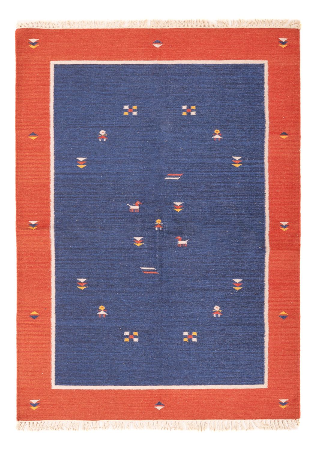 Kelim tapijt - Trendy - 200 x 140 cm - veelkleurig