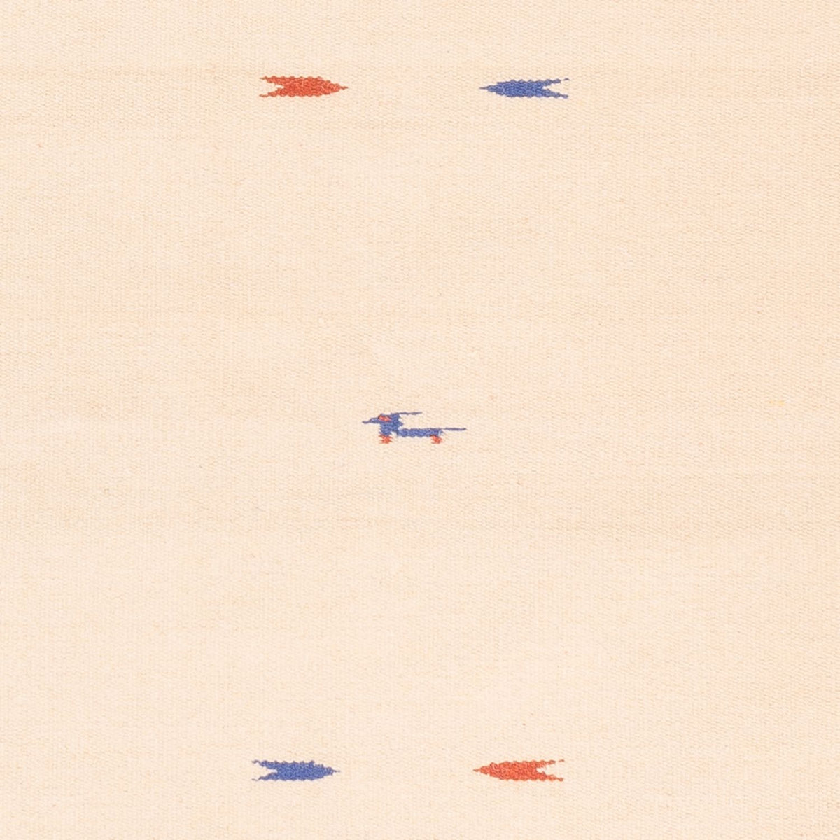 Kelim tapijt - Trendy - 180 x 120 cm - natuurlijk wit