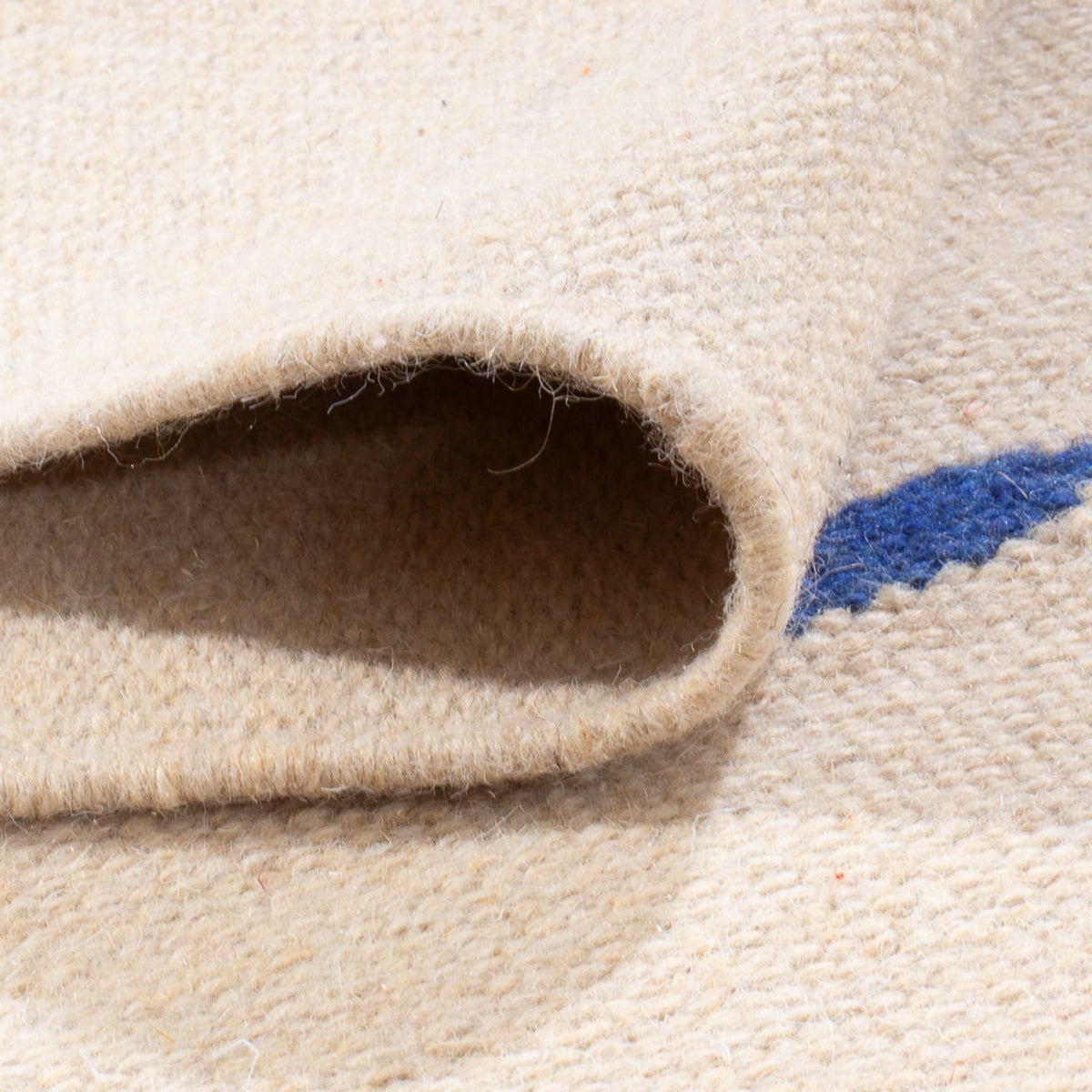 Kelim tapijt - Trendy - 180 x 120 cm - natuurlijk wit