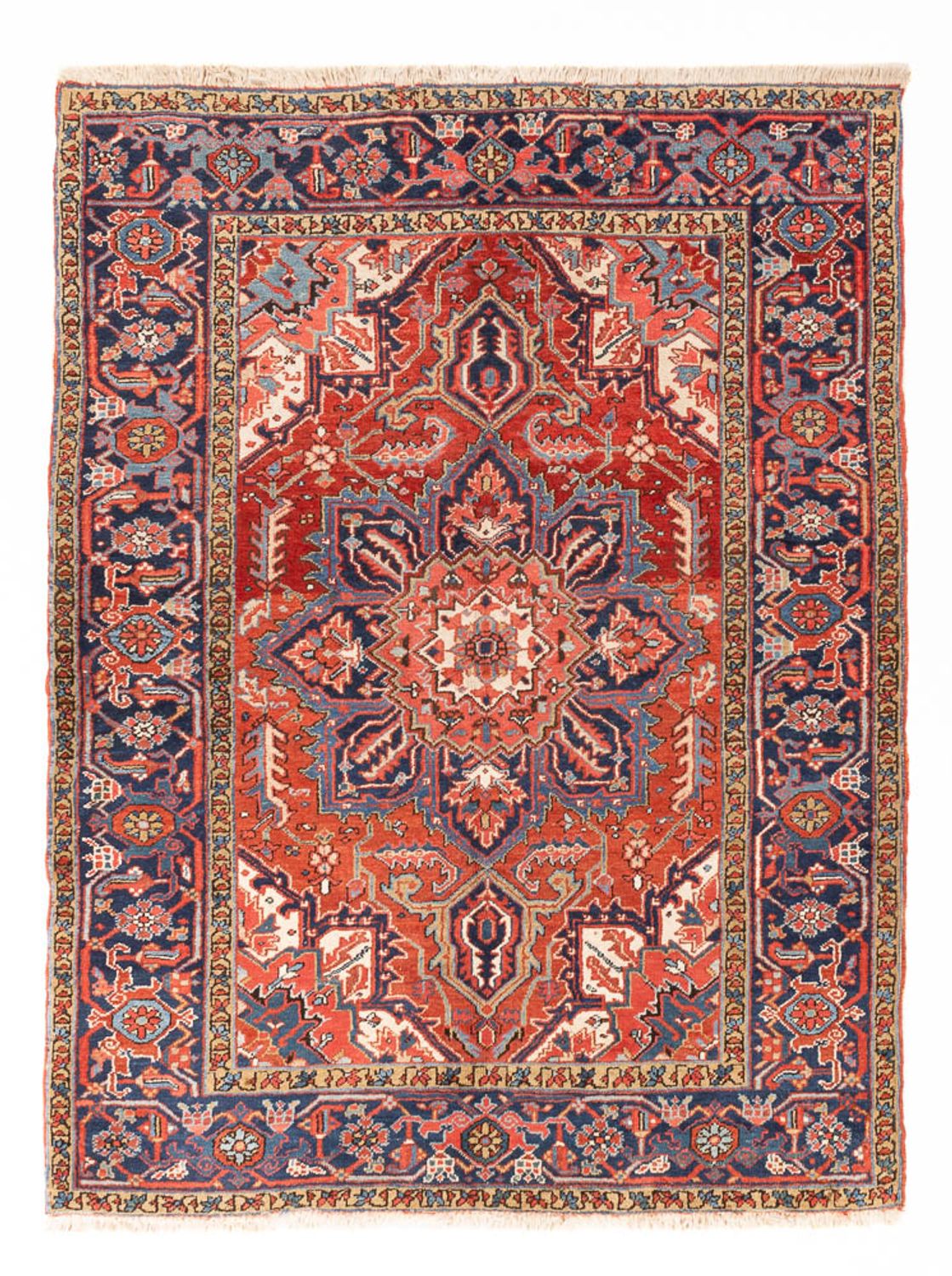 Perzisch Tapijt - Nomadisch - 185 x 140 cm - rood