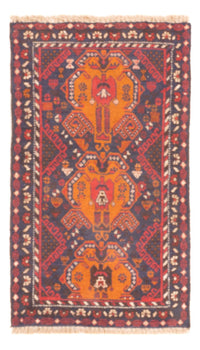 Baluch tapijt - 140 x 78 cm - veelkleurig