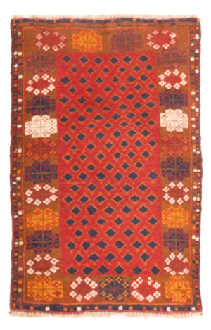 Baluch tapijt - 119 x 72 cm - veelkleurig