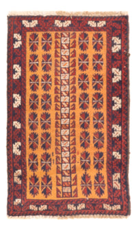 Baluch tapijt - 123 x 76 cm - veelkleurig