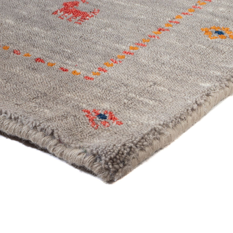 Gabbeh Tapijt - Loribaft Softy - 103 x 62 cm - karamel