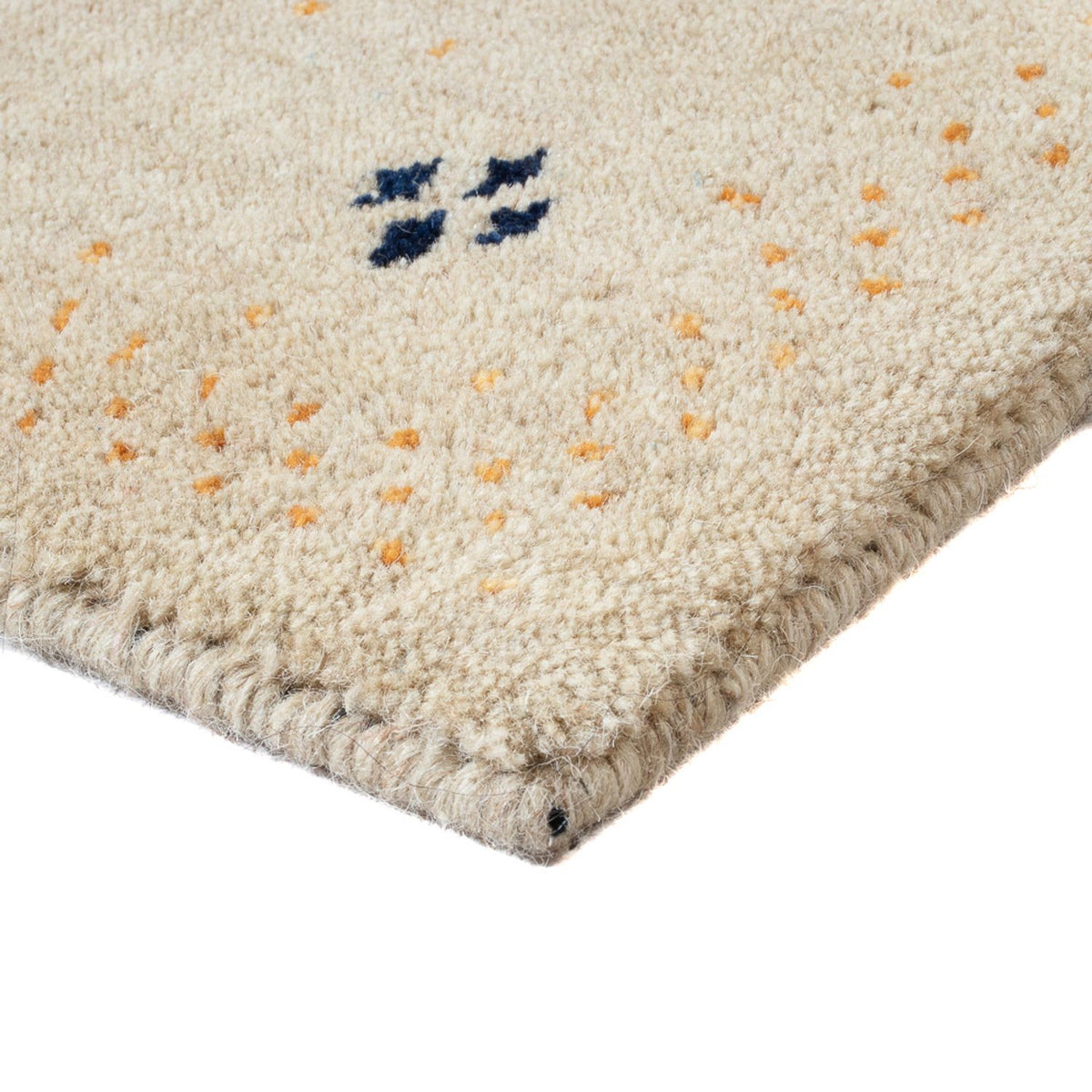 Gabbeh Tapijt - Loribaft Softy - 90 x 60 cm - beige