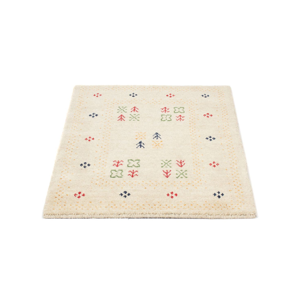 Gabbeh Tapijt - Loribaft Softy - 90 x 60 cm - beige