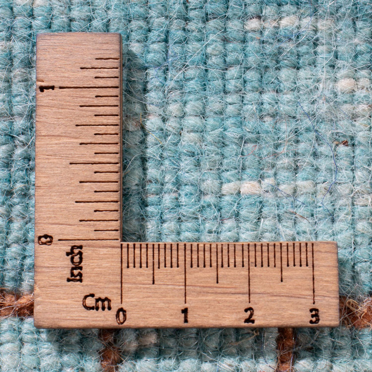 Gabbeh Tapijt - Loribaft Softy - 102 x 62 cm - lichtblauw