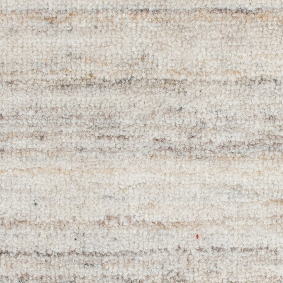 Wollen tapijt vierkant  - 34 x 32 cm - lichtgrijs