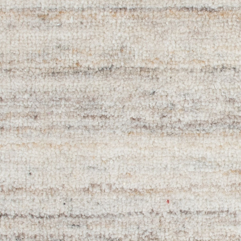 Wollen tapijt vierkant  - 34 x 32 cm - lichtgrijs