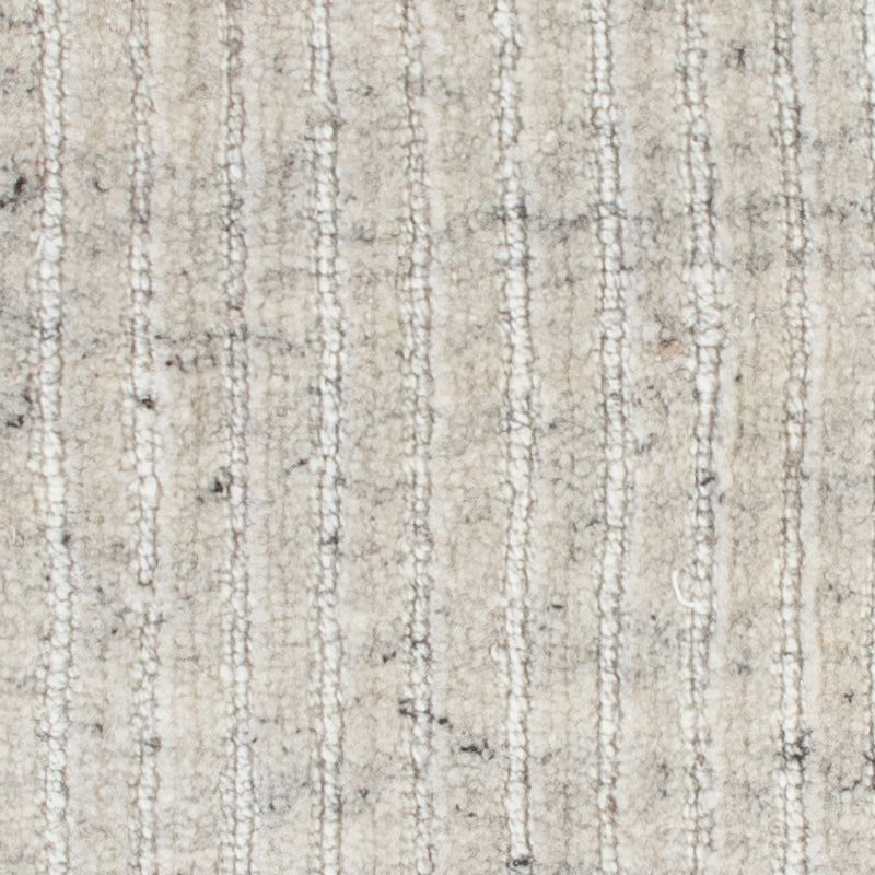 Wollen tapijt vierkant  - 30 x 30 cm - lichtgrijs