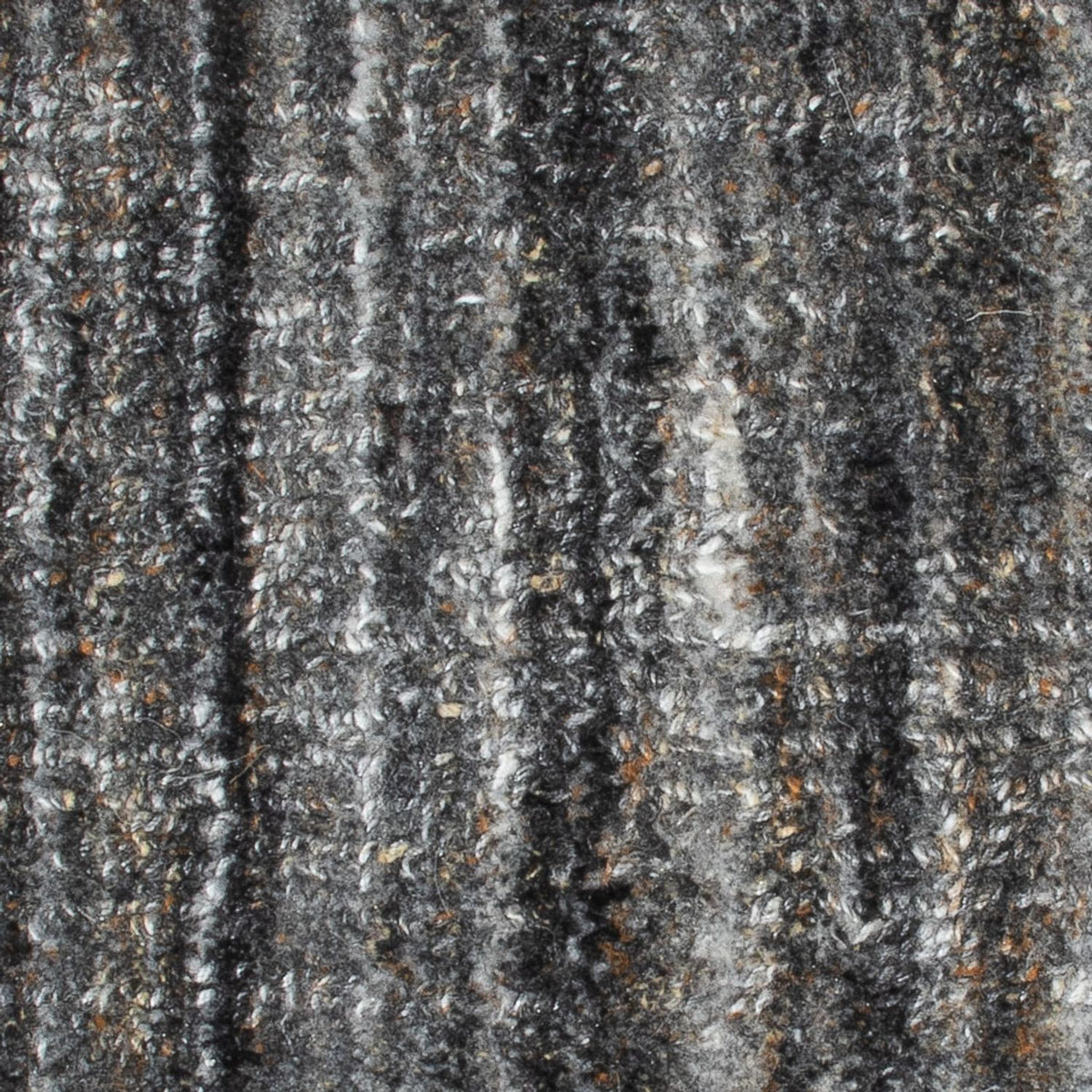 Wollen tapijt vierkant  - 35 x 30 cm - donkergrijs