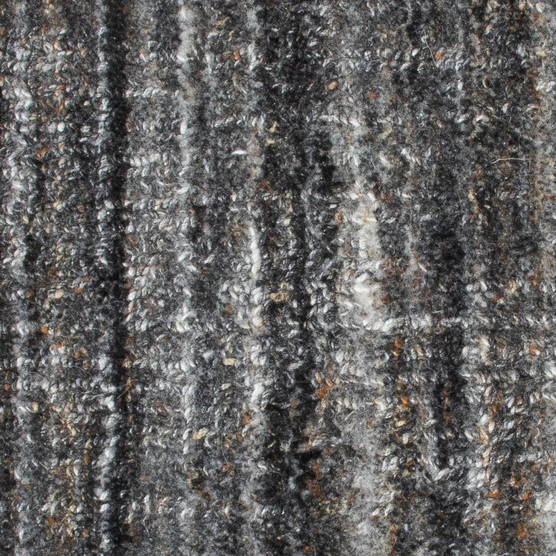 Wollen tapijt vierkant  - 35 x 30 cm - donkergrijs