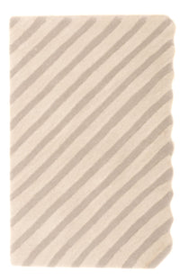 Wollen tapijt - 91 x 61 cm - beige