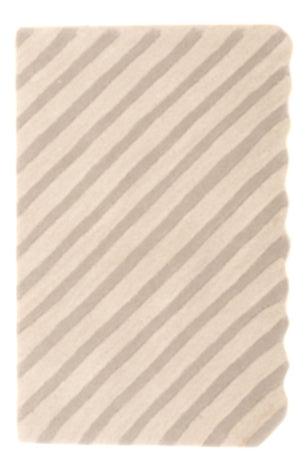 Wollen tapijt - 91 x 61 cm - beige