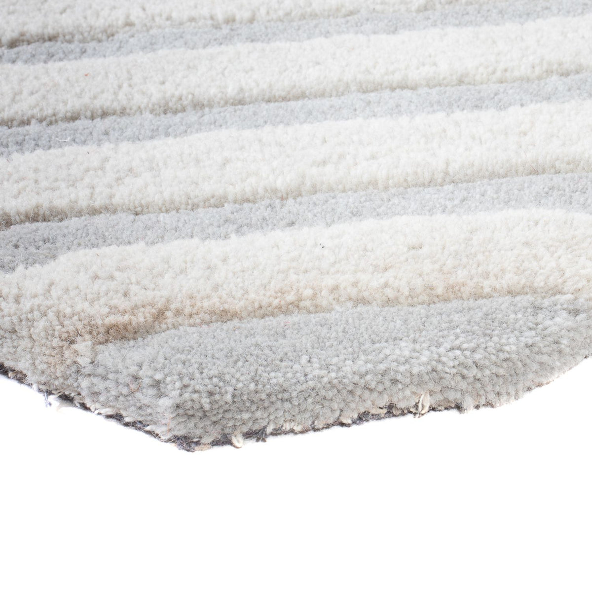 Wollen tapijt - 91 x 61 cm - beige