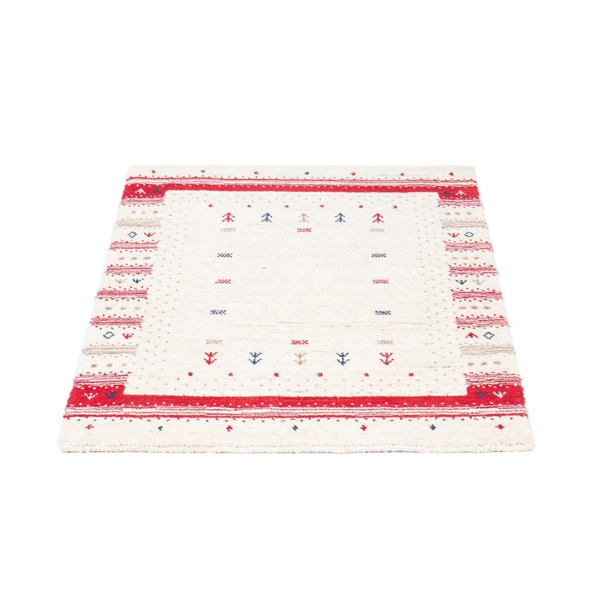 Gabbeh Tapijt - Loribaft Indus - 90 x 60 cm - veelkleurig