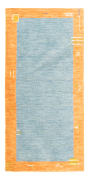 Gabbeh tapijt - Indus - 140 x 70 cm - lichtblauw