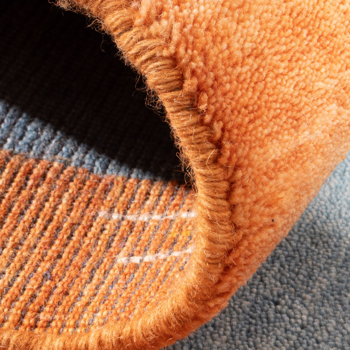 Gabbeh tapijt - Indus - 140 x 70 cm - lichtblauw