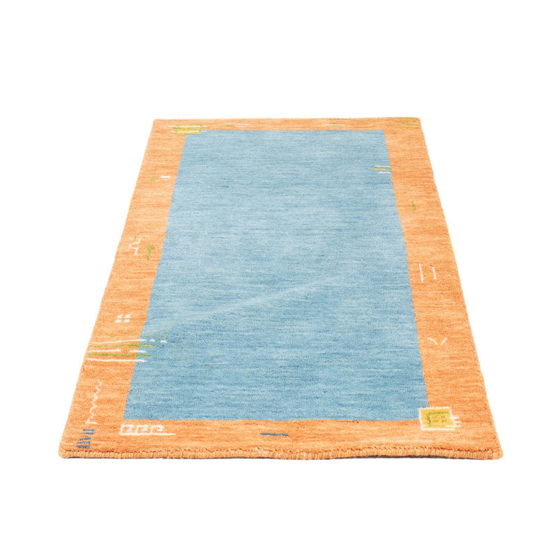 Gabbeh tapijt - Indus - 140 x 70 cm - lichtblauw