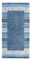 Gabbeh tapijt - Indus - 140 x 70 cm - blauw