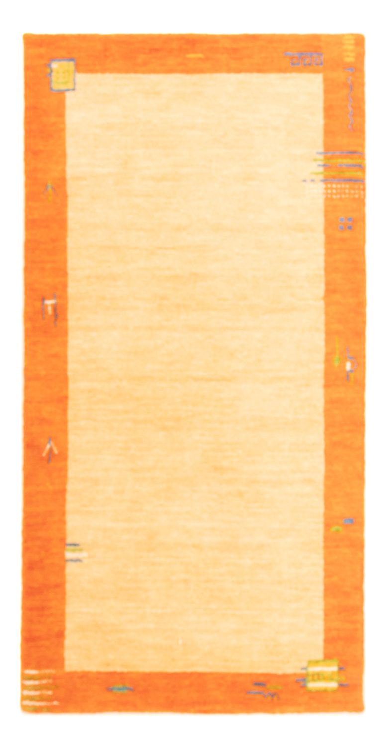 Gabbeh tapijt - Indus - 140 x 70 cm - beige