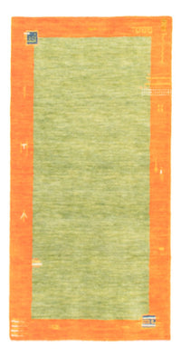 Gabbeh tapijt - Indus - 140 x 70 cm - lichtgroen