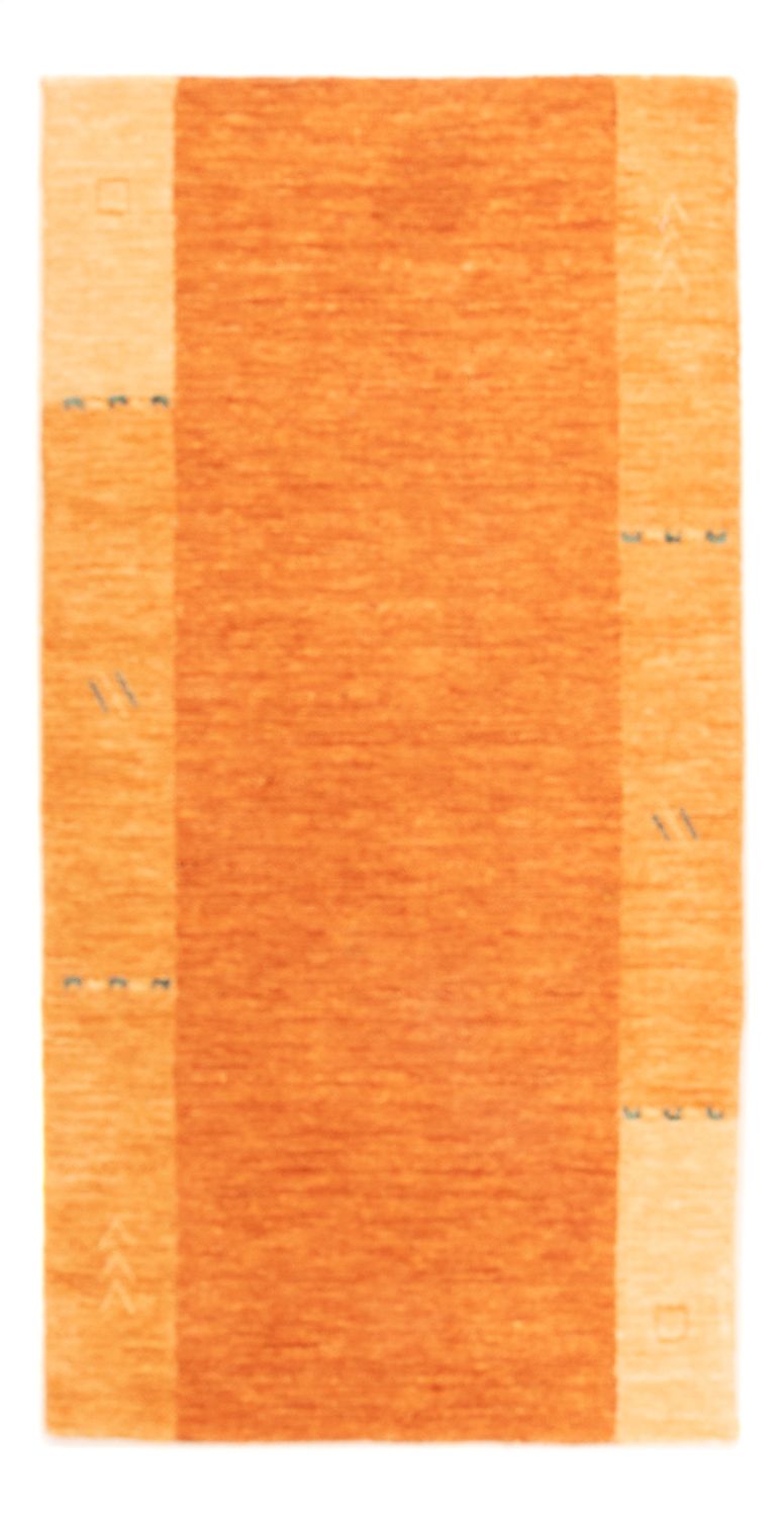 Gabbeh tapijt - Indus - 140 x 70 cm - oranje