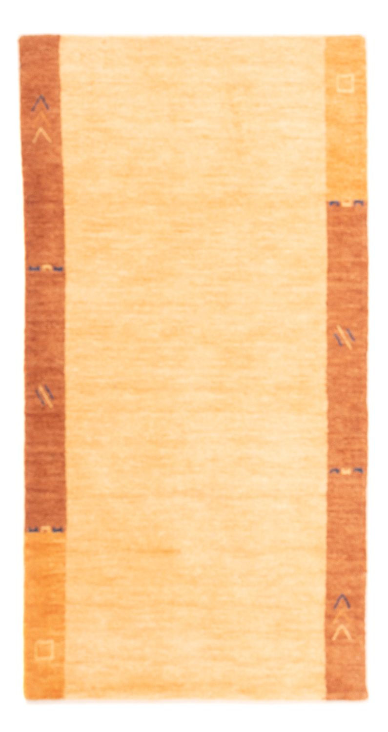 Gabbeh tapijt - Indus - 140 x 70 cm - beige